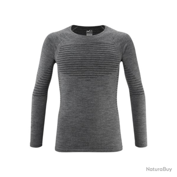 T-shirt thermorgulateur Millet Drynamic Warm M - Gris / S - M