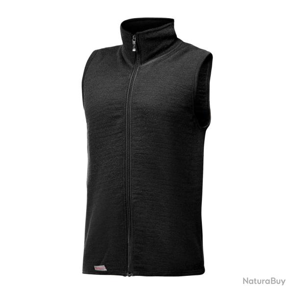 T shirt thermorgulateur Woolpower Ullfrott Vest 400 Noir