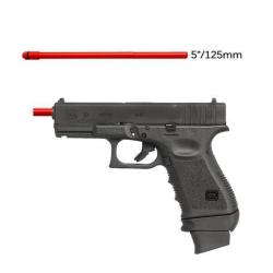 T&eacute;moin de chambre vide - tige FAB Defense 9 mm safety rod - Rouge / 9x19 10.5 / 26.6 cm
