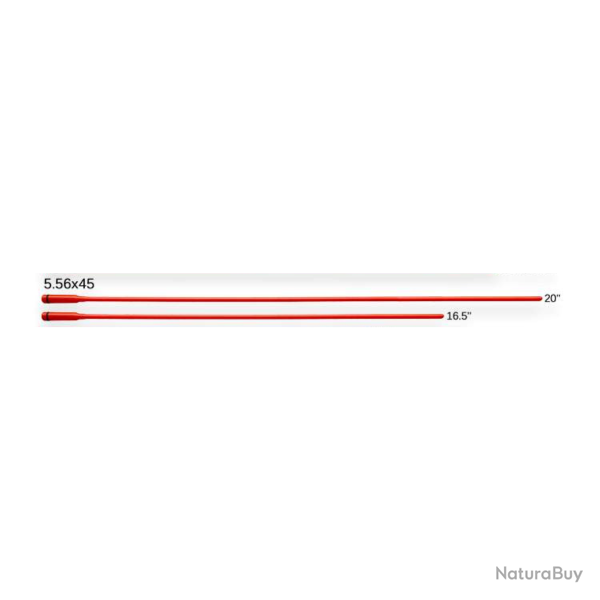 Tmoin de chambre vide - tige FAB Defense 9 mm safety rod - Rouge / 5.56x45 13.5 / 34.3 cm