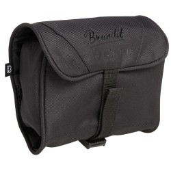 Trousse de toilette Brandit Medium d&eacute;pliante miroir amovible - Noir