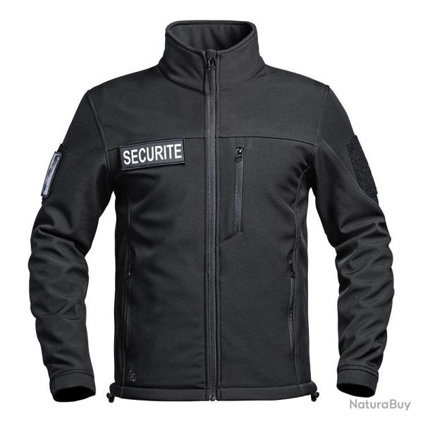 Veste softshell A10 Equipment S�curit� Flap - Noir / XS