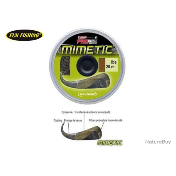 Promo: Tresse Fun Fishing Mimetic 25lbs 20m vert