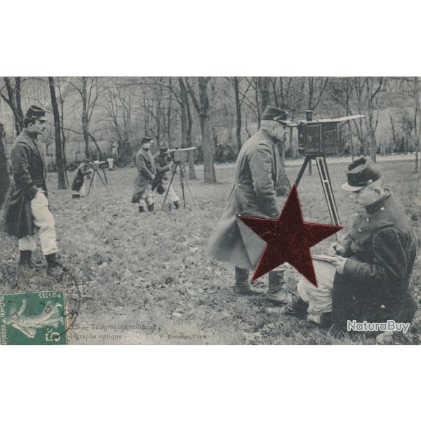 CPA - Suresnes - T�l�graphie Militaire - T�l�graphie optique N�844