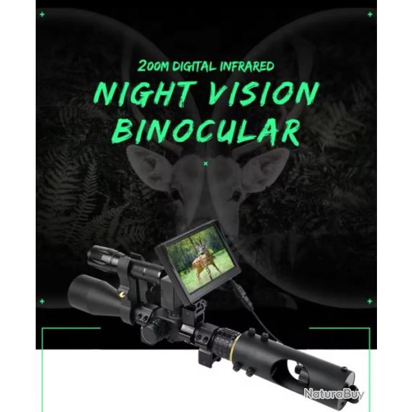 Lunette de tir � vision nocturne IR led infrarouge ! 100% �tanche