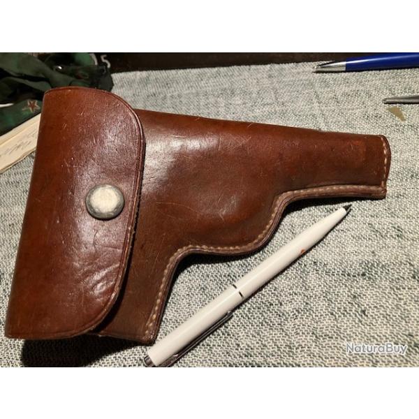 Etui Holster Mac 7,65 - En beau cuir