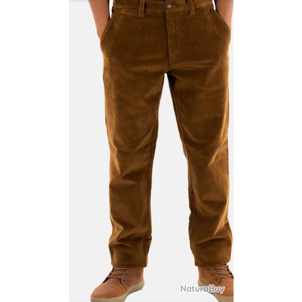 BARBOUR tailored pant velours