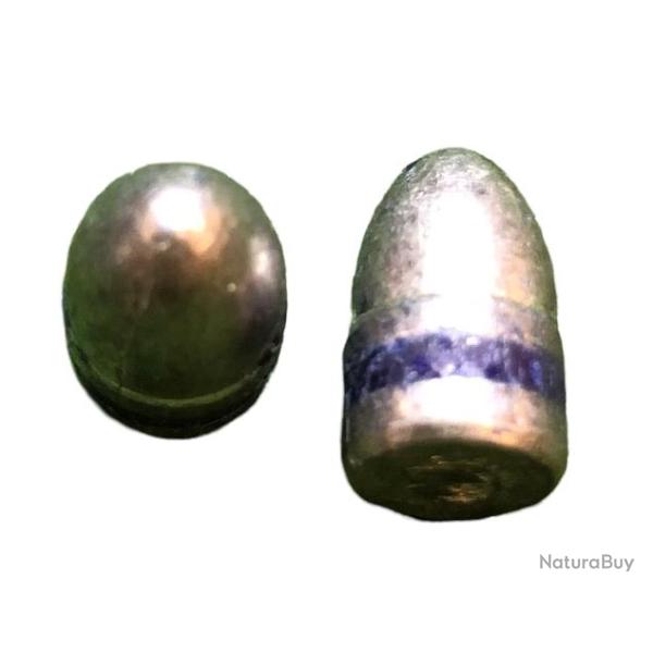 OGIVES FRONTIERE BULLET 9mm RN BB - .356 - 124 GRAINS - SACHET DE 100