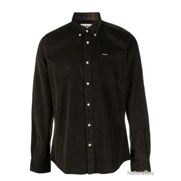 BARBOUR chemise RAMSEY en velours forest