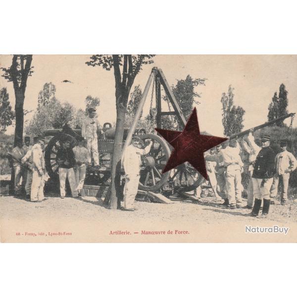 CPA-MILITAIRE - Artillerie - Manoeuvre de Force N�828