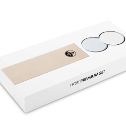 Set d'aiguisage Horl 2 Premium - pierres fine & extra-fine + cuir