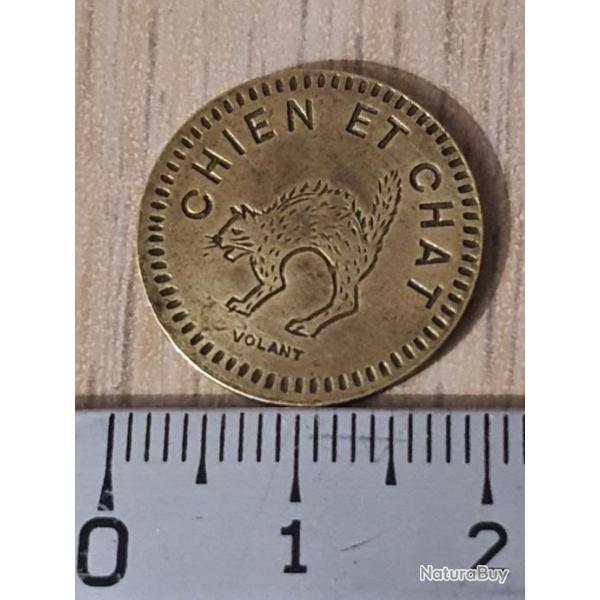 Jeton � consommer volant chien et chat jeux machine � sous