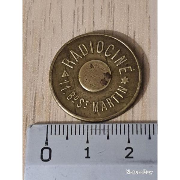 Jeton bon pour une audition au RADIOCINE 11 bd St Martin � Paris