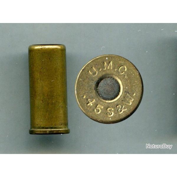 .45 S&W Schofield US � blanc - RARE - marquage : U.M.C. .45 S.&W. - amorce cuivre