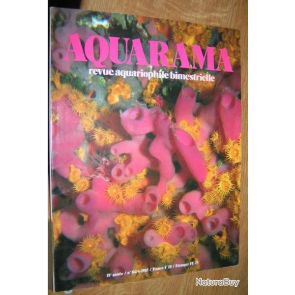 revue Aquarama n84 - avril 1985
