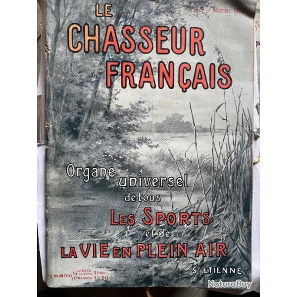 Lot de 75 revues Chasseur Francais