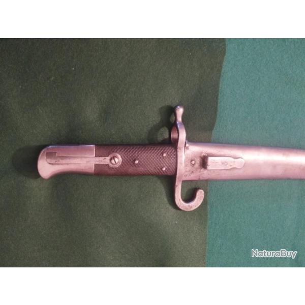 Ba�onnette Yataghan pour fusil Werndl austro-hongrois M1867