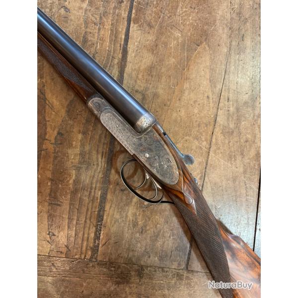 Fusil � platines Francotte juxtapos�s cal 16/70.