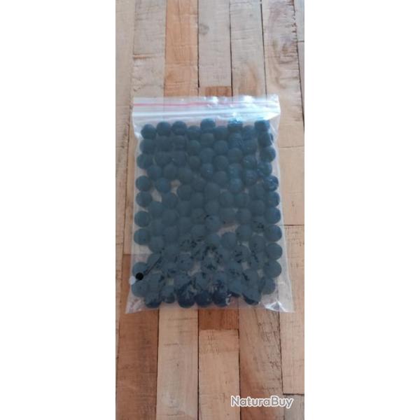 100 rubber balls T4e calibre 50 caoutchouc huil�