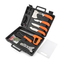 Set de Couteaux de D&eacute;pe&ccedil;age Professionnel Sp&eacute;cial Chasse et Boucherie