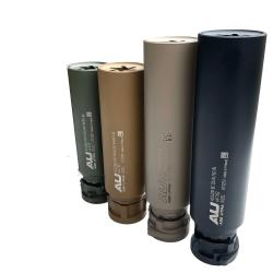 SILENCIEUX ASE UTRA DUAL BORELOCK NOIR .22/.224"/5.59mm (rifle)