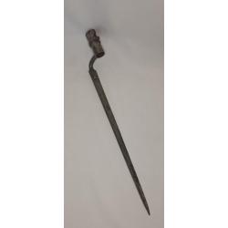 Ba&iuml;onnette fran&ccedil;aise &agrave; douille mod&egrave;le 1822