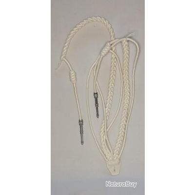 Fourragère Gendarmerie National cérémonie blanche - Insignes - Pucelles ...