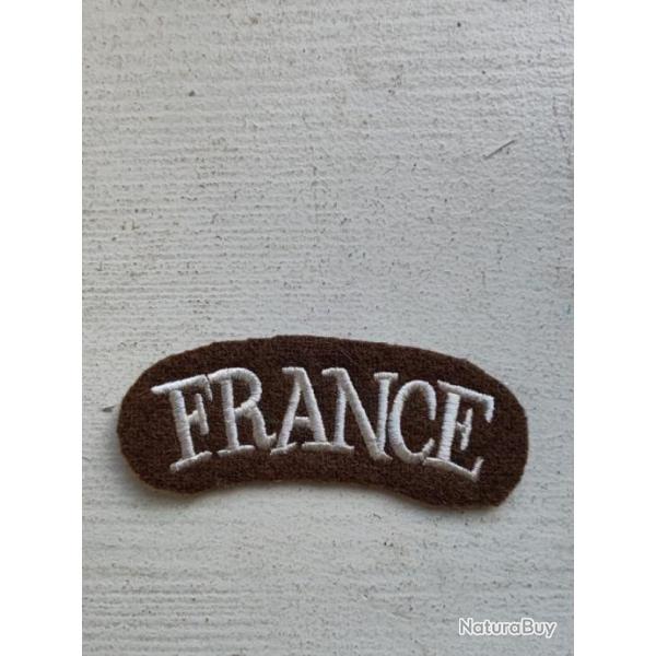 INSIGNE TISSU DU TITLE "FRANCE"MODELE 2
