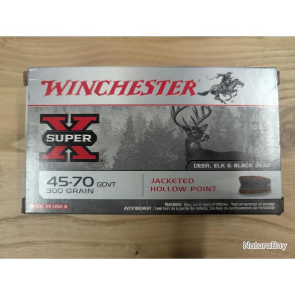 Winchester Jacketed Hollow Point 45-70 Govt 300 grs