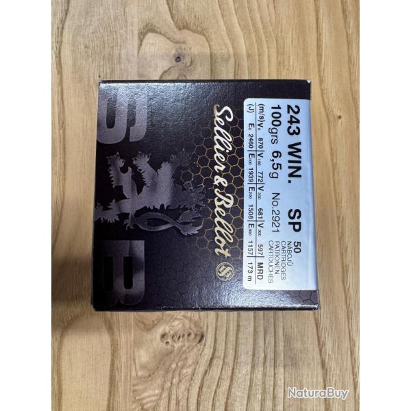 Sellier & Bellot SP 243 win 100 grs (x50)