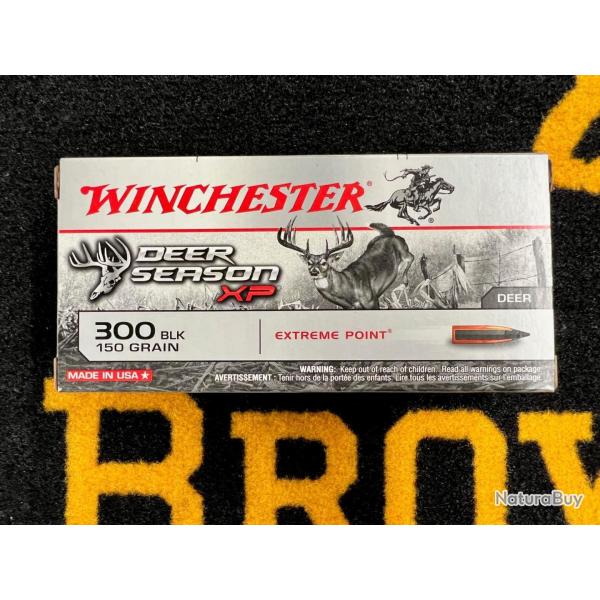 Winchester Deer Season XP 300 BLK 150 grs (x20)