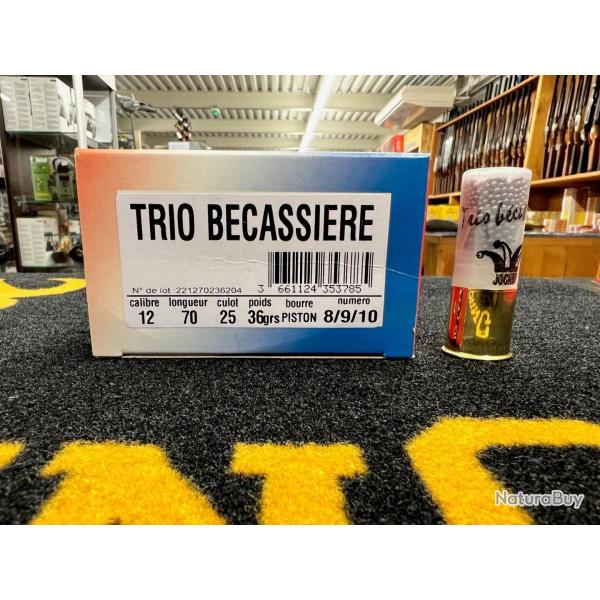 Jocker Trio B�cassi�re Bourre Piston 36g 12x70 (x10)
