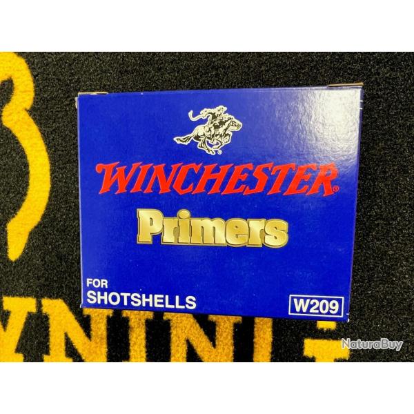Winchester amorces Shotshells W209 (x100)