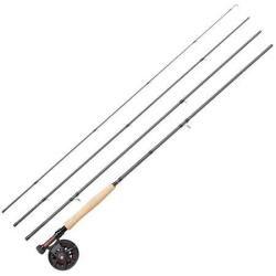 Ensemble Mouche Greys Fin Euro Nymph Fly Combo 11' soie 3