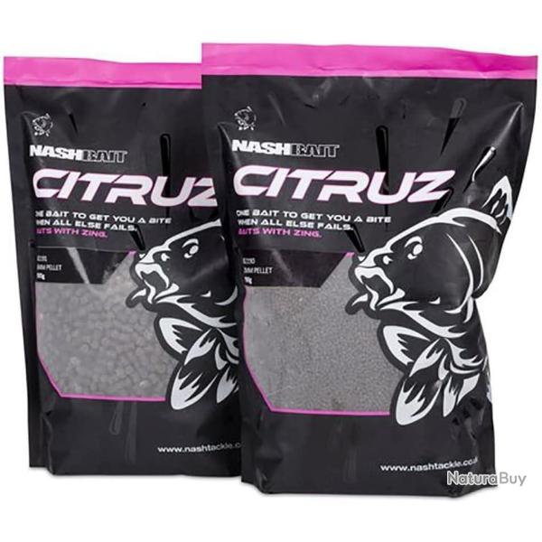 NASHBAIT Pellet Citruz infus�s B2190 - 2mm 900Gr