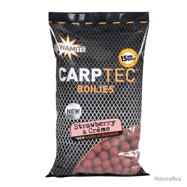 Bouillette Carptec Boilies Dynamite Baits Strawberry & Cr�me 20mm