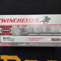 Winchester Subsonic 300 BLK 200 grs (x20)