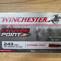 Winchester Extreme Point 243 win 95 grs (x20)