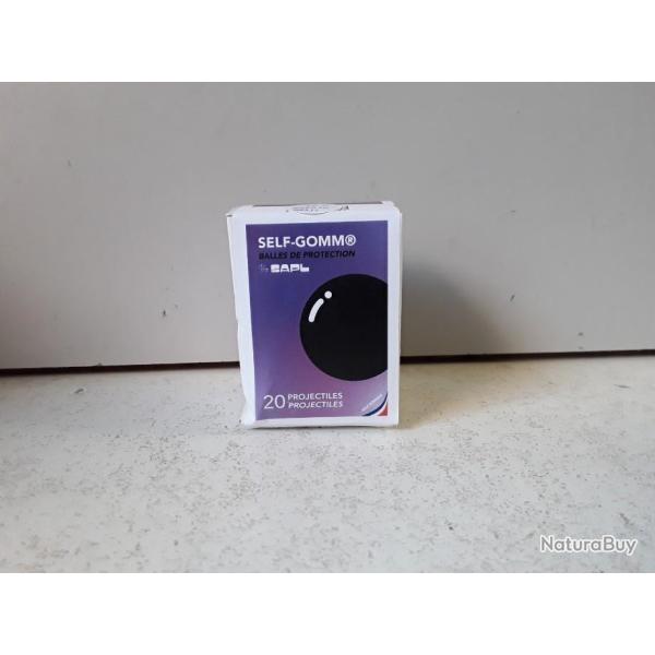 Balles caoutchouc SAPL SELF GOMM cal.18mm