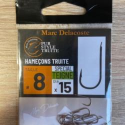 Hame&ccedil;ons truite delacoste sp&eacute;cial teigne n8