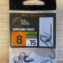 Hame&ccedil;ons truite delacoste universel n8