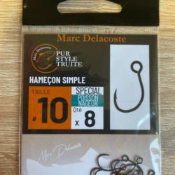 Hame&ccedil;ons truite delacoste sp&eacute;cial leurres n10