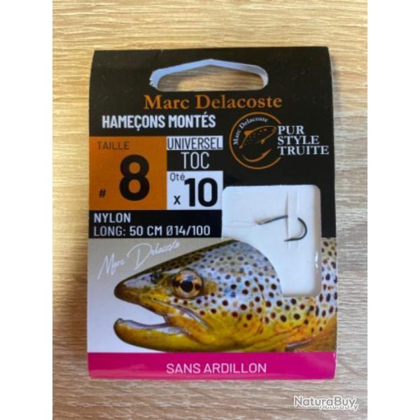 Hame�ons mont�s truite delacoste universel toc n8