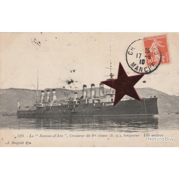 CPA - Marine de Guerre. La Jeanne d'Arc Croiseur - N�597