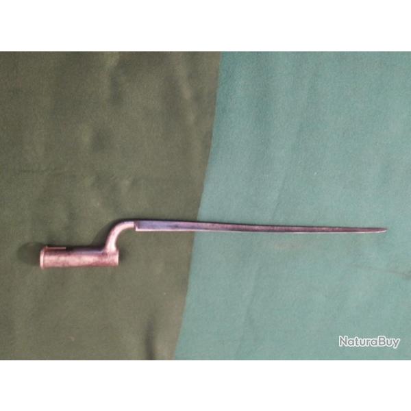 baionnette pour fusil  Anglais Brown Bess  ( Socket Bayonet) 1790/1810
