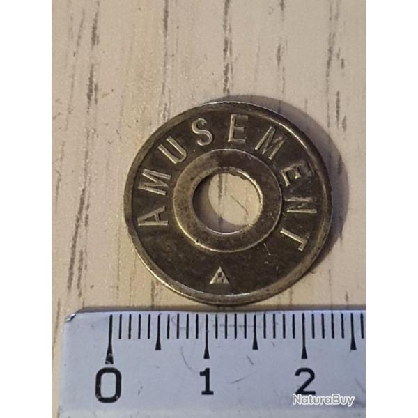 Jeton � consommer AMUSEMENT SANS VALEUR . Jeux machines � sous