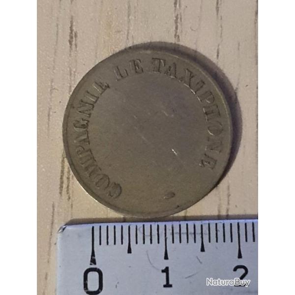 Jeton � consommer COMPAGNIE LE TAXIPHONE