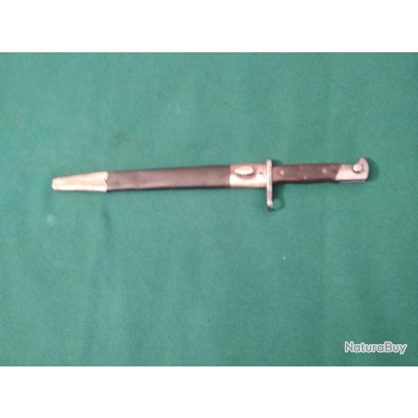 Baionette pour Fusil  Mauser  M1908 de l�arm�e Brasilienne,