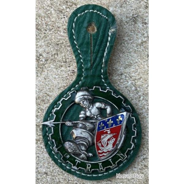 1� R�giment du Train,�mail, dos guilloch�