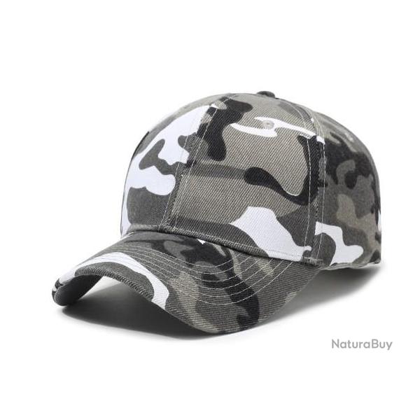 Casquette Camouflage Grise